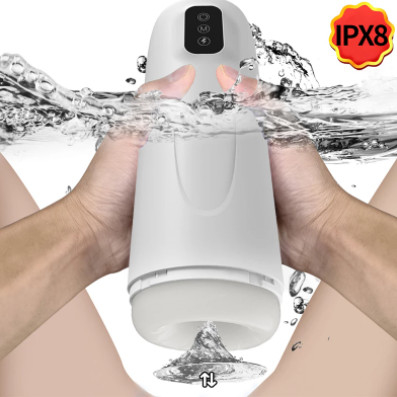 IPX8 방수 남자 수음동 컵 고름이 많은 육안으로 보이지 않는 흡입 자동 구강 성교