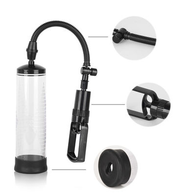 ABS 실리콘 맨즈 성적 기구 트레이너 22CM 길이 방수는 페니스 펌프를 확대합니다